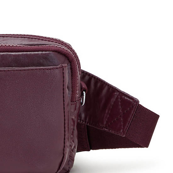 Kipling Abanu Multi Metallic Convertible Crossbodytassen Bordeaux | BE 1029OK